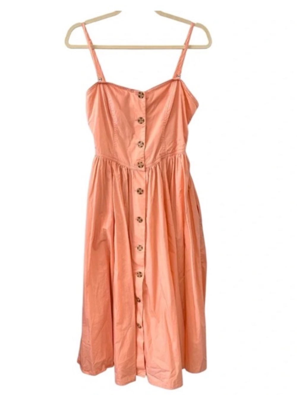 Free People midi tie back dress